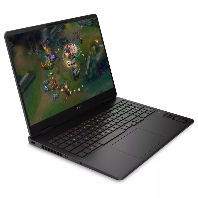 HP OMEN Gaming nešiojamas kompiuteris 16-ap0092ng – 16 colių 2K, Ryzen 9 8940HX, RTX 5070, 16GB RAM, 1TB SSD, QWERTZ DE, Win 11 Home (BV8E5EA#ABD)