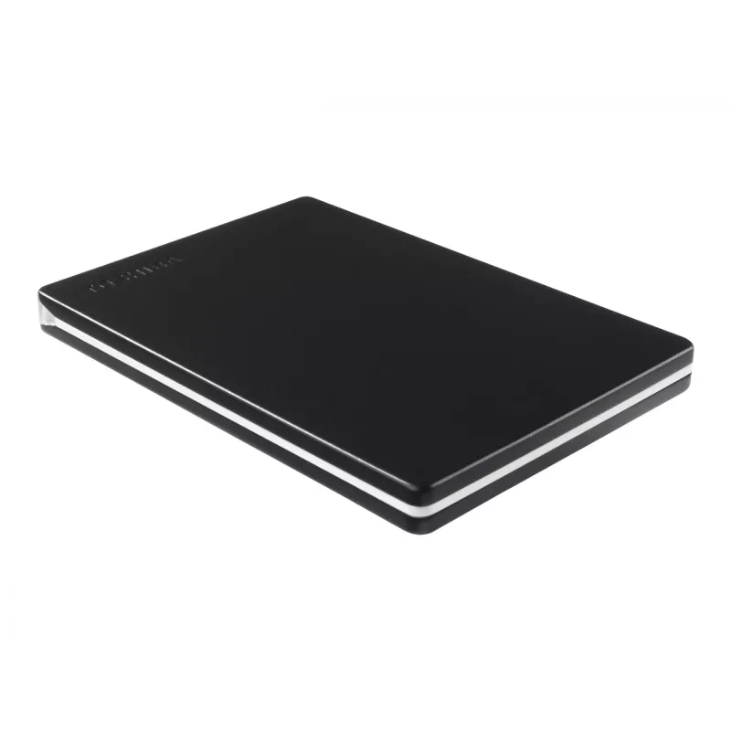 TOSHIBA Canvio Slim 1TB USB 3.2 Juoda