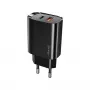Įkroviklis Usams T35 20W PD3 USB-C į USB greitas sieninis adapteris