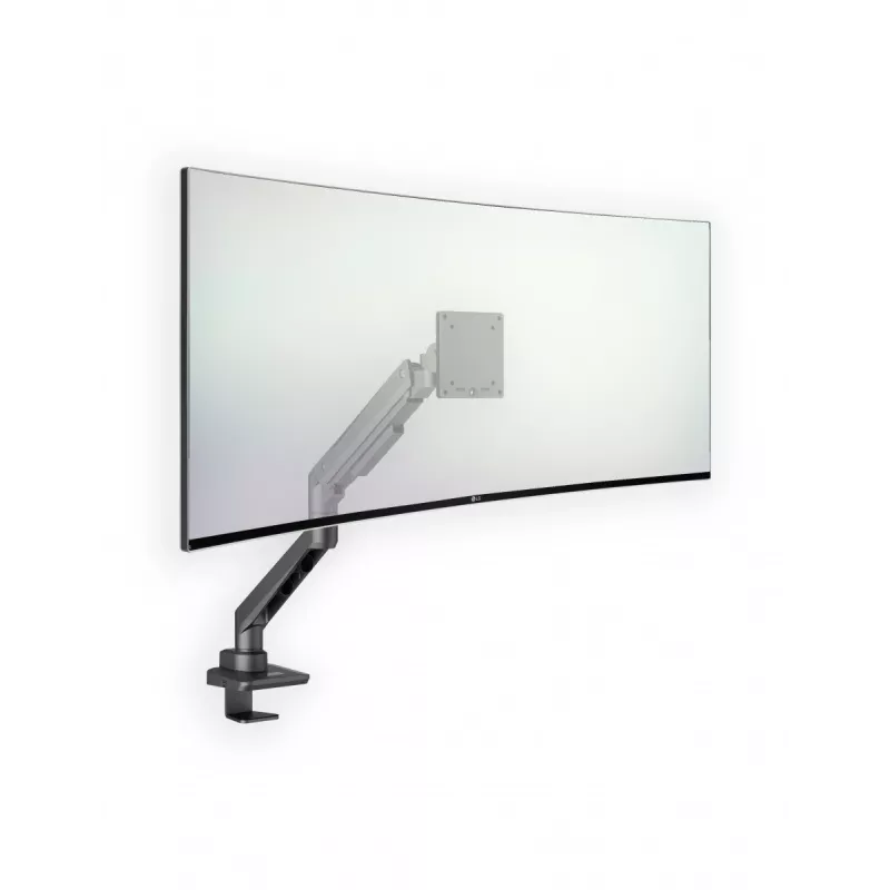 EDBAK DMV01 stalo laikiklis monitoriui | aukščio reguliavimas, pakreipimas | 19-49 colių | maks. 20 kg | juodas