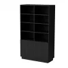 Cama LIVERTI shelving unit 100x42x171 Juoda