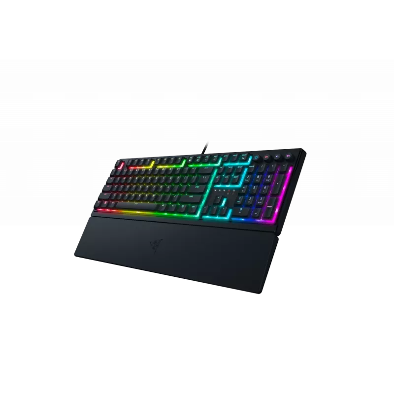 Razer Ornata V3 RGB RGB žaidimų klaviatūra USB, juoda, pilno dydžio, laida, mecha-membrana