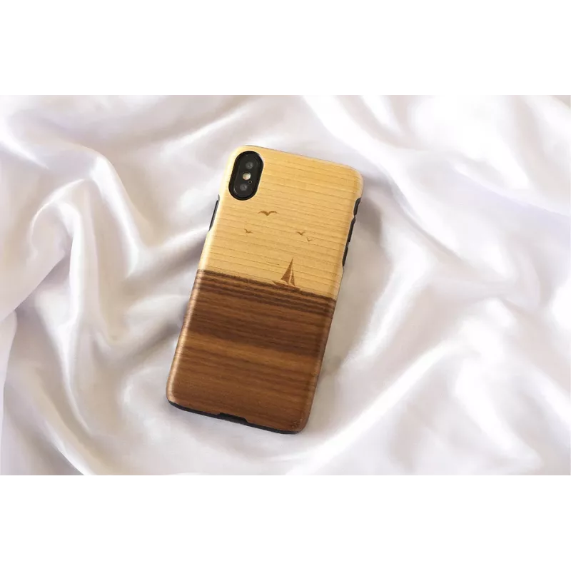 Apsauginis dėklas iPhone X/XS man and wood mare, juodas