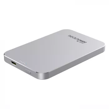 RealPower Powerbank PB-5000 MAG Sidabrinis 5.000 mAh