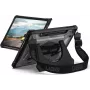 UAG Urban Armor Gear Plasma Handstrap & Kickstand Dėklas | Microsoft Surface Pro 12 colių (1. leidimas) | ledo (permatomas)/juodas | 324023114340