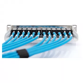 DIGITUS CAT 6A U/FTP montavimo kabelis 305 m, vienagyslis, Cca, Easy Pull Box, mėlynas