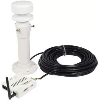 Anemometras ALLNET ALL3420 IP pastatų automatizacijai, vėjo greičio matuoklis