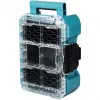 MAKTRAK Organizer compact, įrankių dėžė Mėlyna/permatoma, permatomas dangtis