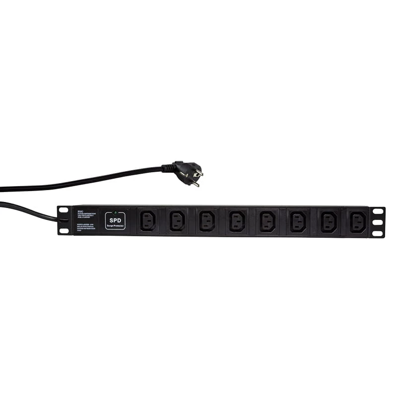 LogiLink PDU8A01 maitinimo skirstytuvas, 8x C13, 1U, 230 V, 10 A
