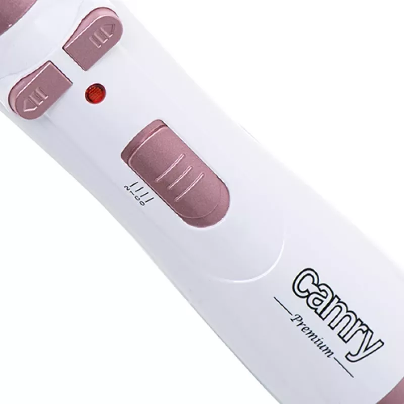 Plaukų formavimo rinkinys Camry CR 2021 – garinis formuotojas, 1000 W, 3 kaitinimo lygiai, pilka/mėlyna/juoda