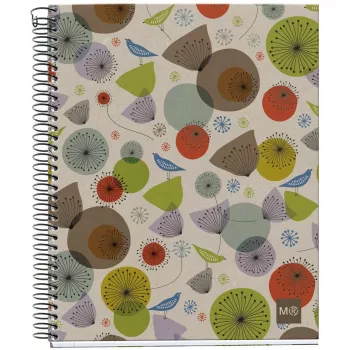 MIQUELRIUS College Notebook Eco Design 4 kvadratinis DIN A5 vidinis paraštė (A246399)