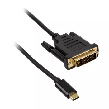 DVI-D laidas Akasa AK-CBCA10-18BK 1,8 m juodas