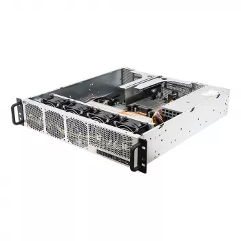 ASRock 2U1G-B650/EVAC server barebone Socket AM5 stelažinis (2U)