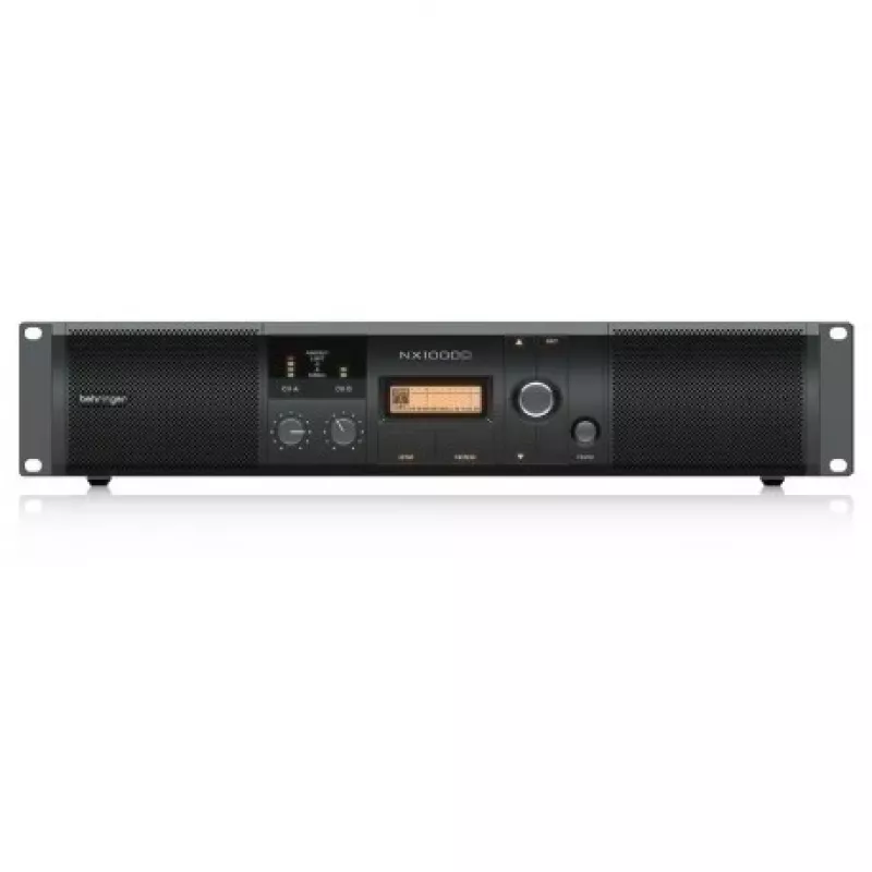 Behringer NX1000D garso stiprintuvas Scena/Pasirodymai Juoda