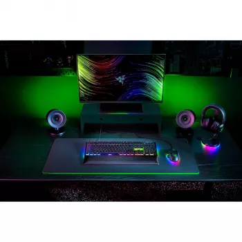Razer BlackWidow V4 - Yellow Switch Linear - Mechaninė žaidimų klaviatūra