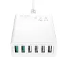 BlitzWolf BW-S15 60 W USB įkroviklis su 6 prievadais