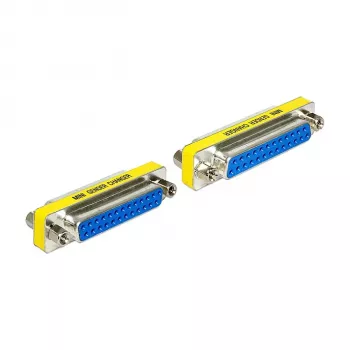 DeLOCK 65483 Lyties keitiklis Sub-D 25 mėlyna sidabrinė geltona