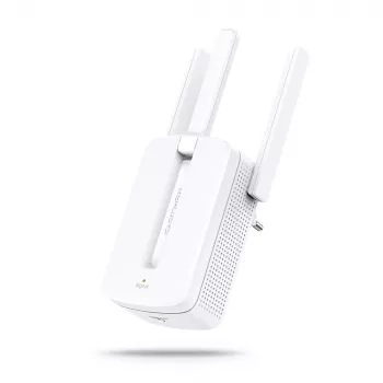 Mercusys WiFi N kartotuvas 300Mbps belaidžio tinklo stiprintuvas MW300RE (N300, 2 išorinės antenos)