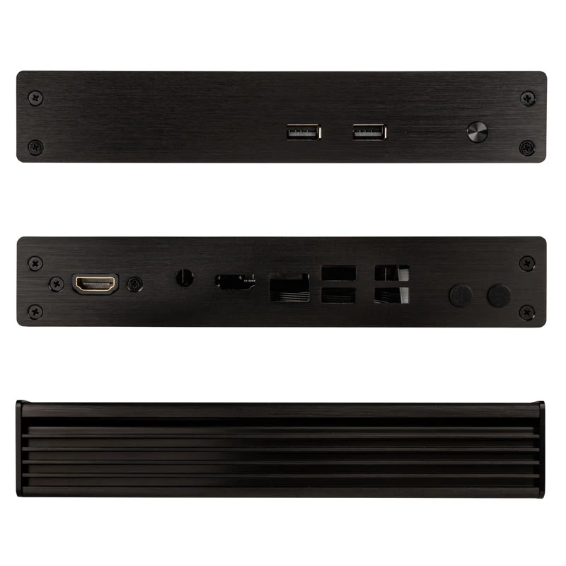 Serverio korpusas Akasa Plato NE Rack Black, 1U lentyninis