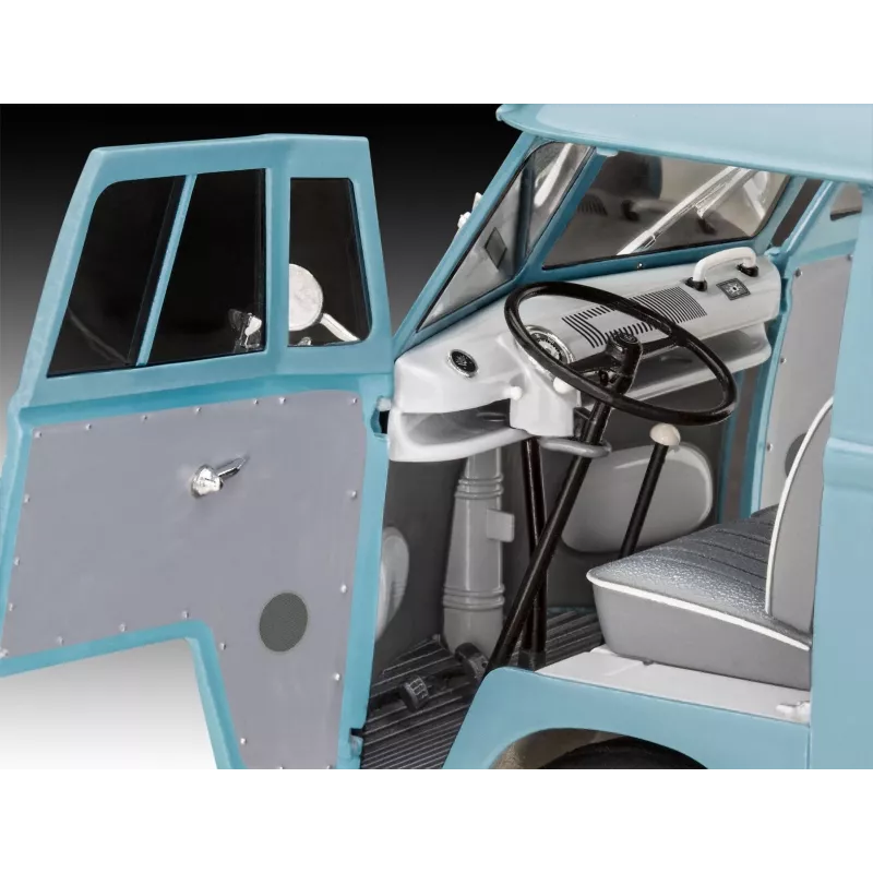 Plastikinis modelis VW T1 Panel Van – Gulf Dekoracija 1/24