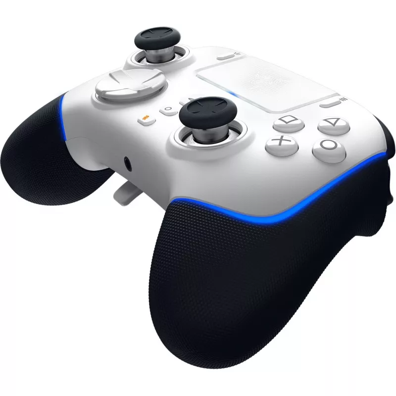 Razer Wolverine V2 Pro – Žaidimų pultas – PC – PlayStation 5 – D-Pad – Meniu mygtukas – Analoginis / Skaitmeninis – Laidinis ir belaidis – Baltas