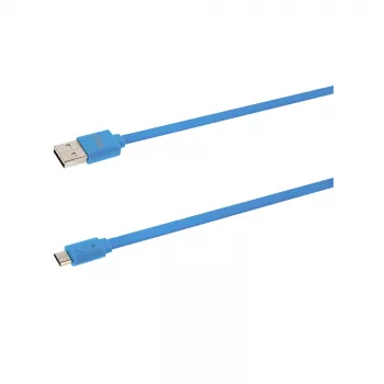 USB laidas Tellur TLL155011 1 m USB A – Micro-USB A mėlynas