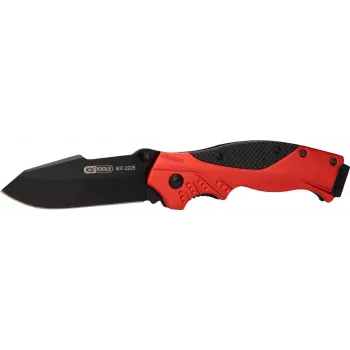 Sulankstomas peilis ks tools 907.2225 – 34 mm ašmenys su fiksavimo mechanizmu