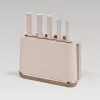 Peilių rinkinys su bloku ir pjaustymo lenta Maestro MR-1412-BEIGE Smėlio spalvos
