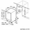 Bosch Serie 6 SPV6ZMX17E indaplovė Pilnai įmontuojama 10 komplektų