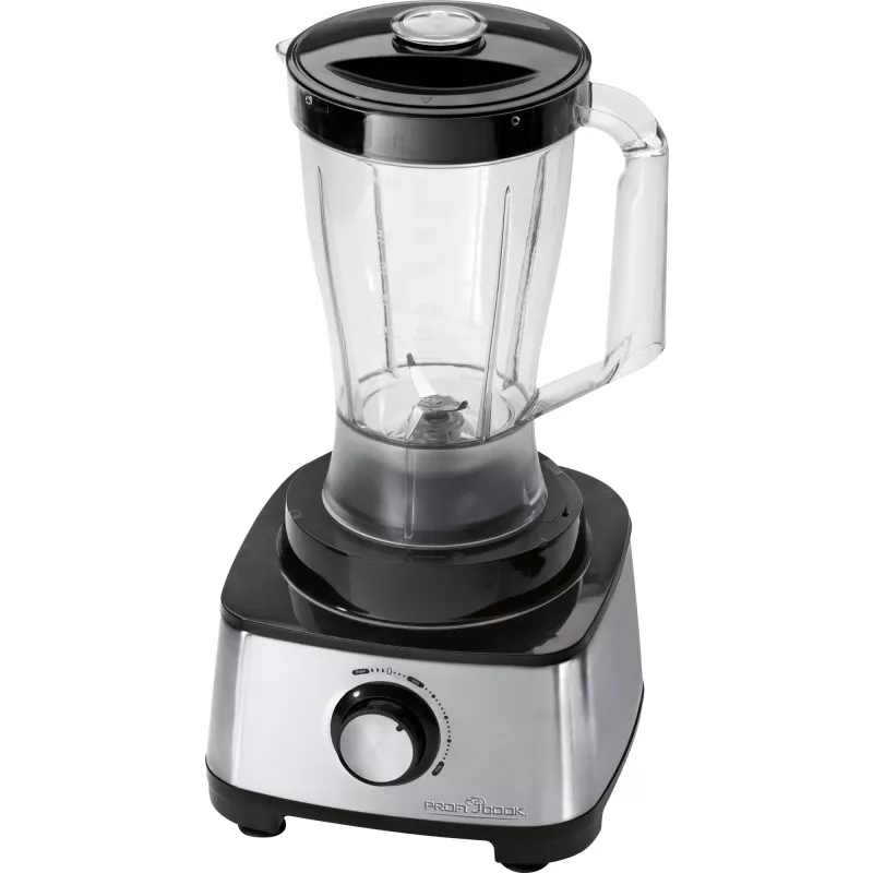 Virtuvinis kombainas ProfiCook PC-KM 1063 1200 W 1,75 l juodas, nerūdijantis plienas