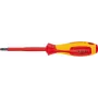 Knipex VDE Torx atsuktuvas dydis T 10, ašmenų ilgis 60 mm DIN EN 60900 (98 26 10)