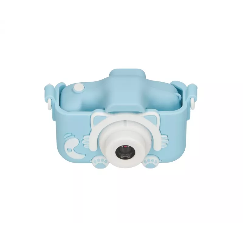 Vaikų skaitmeninis fotoaparatas Extralink H27 Single Blue – 1080P 30fps, 2.0 colio ekranas