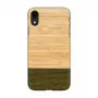 Dėklas iPhone XR man and wood — bambuko miškas juodas