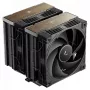Oro aušintuvas DeepCool AK620 G2, 120 mm ventiliatorius, suderinamas su LGA1700/1200/115x ir AM4/AM5, juodas, 144×127×159 mm