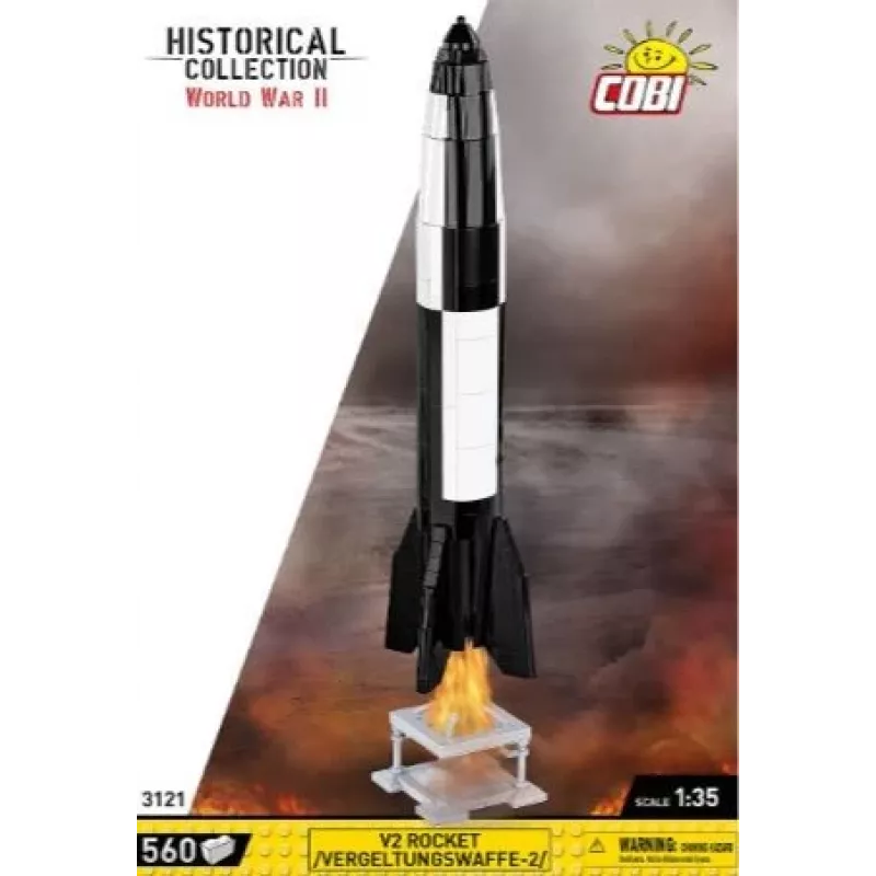 Konstrukcinis rinkinys COBI V2 Raketa 560 dalių Antrasis pasaulinis karas