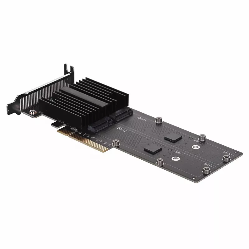Synology M2D20 M.2 NVMe SSD adapteris PCIe
