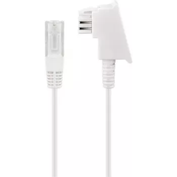 Goobay 60672 Telefono laidas 10 m Baltas