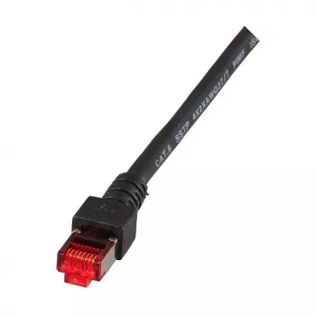 EFB-Elektronik RJ45 Patch Laidas Cat.6 S/FTP LSZH juodas 1m (K5515.1)