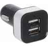Automobilinis USB įkroviklis TECHNISAT CARCHARGER DUAL USB CE, dviguba USB jungtis