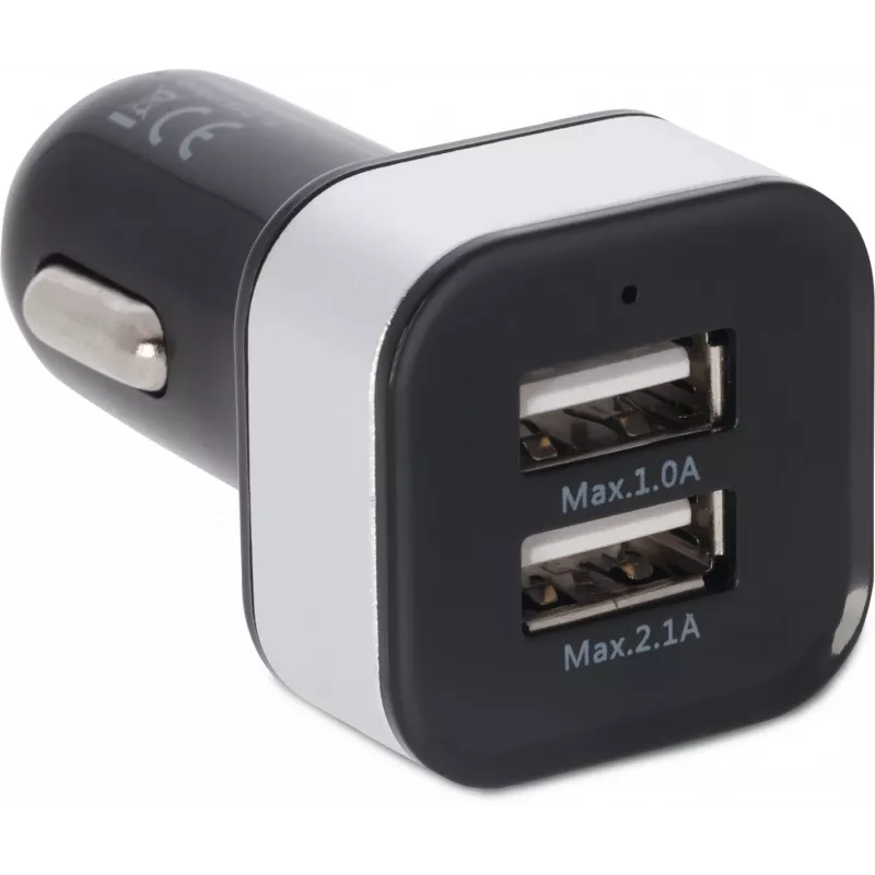 Automobilinis USB įkroviklis TECHNISAT CARCHARGER DUAL USB CE, dviguba USB jungtis