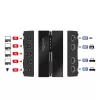 DeLOCK 11494 USB jungiklis 4 kompiuteriams, USB 2.0, 0.48 Gbit/s, juodas