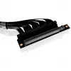 Thermaltake PCI-E 4.0 dvigubo 90° kampo riser kabelis, 40 cm, juodos spalvos