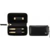 ZWILLING Twinox Gold Edition 97746-004-0 manikiūro rinkinys, juodos odos dėklas, 3 dalys