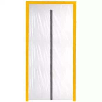 Dulkių barjeras durims remontui XXL, dulkių užuolaida 230x135 tiesi