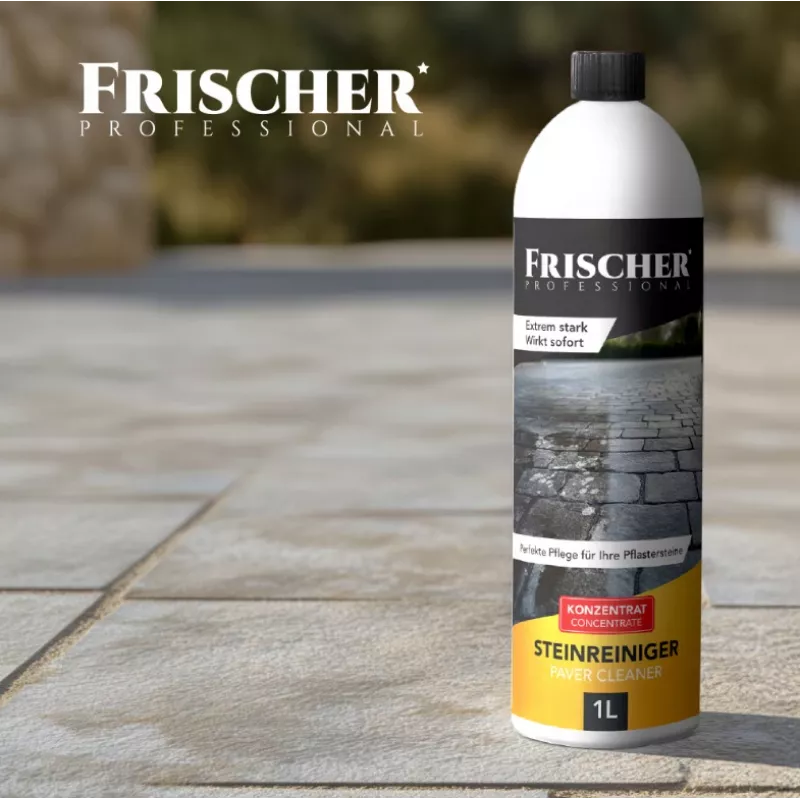 Valiklis trinkelėms ir natūraliam akmeniui FRISCHER 1000 ml koncentruotas