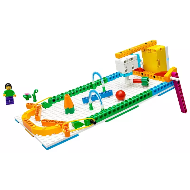 Edukacinis robotikos ir programavimo rinkinys LEGO Education Spike Essential Set A+ 45345 — 449 elementų, nuo 6 m.