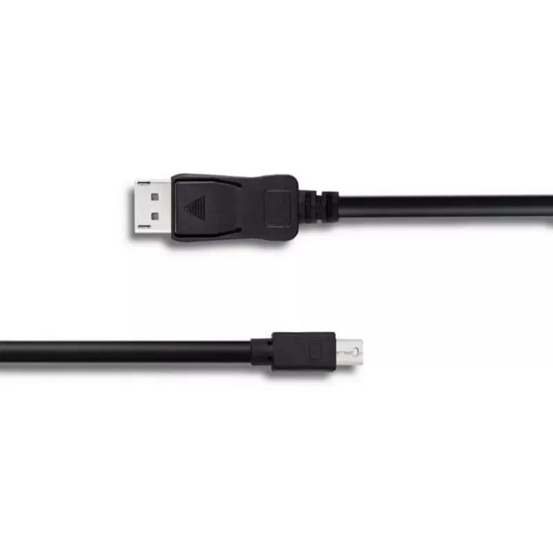 Qoltec 50434 1,8 m Mini DisplayPort – DisplayPort laidas, juodas