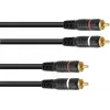 RCA (Cinch) kabelis Omnitronic 2x2, 1,5 m, model 30209360