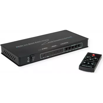 ROLINE HDMI Quad Multi-Viewer Switch 4 jungtys, belaidis (14.01.3596)