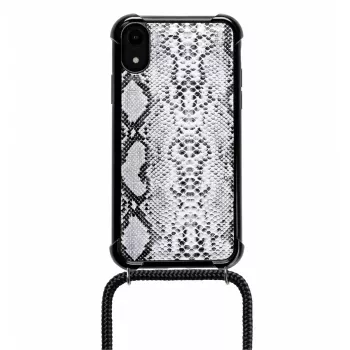 Dėklas Coros Snake iPhone XR 15,5 cm (6,1 colio) Juoda Balta